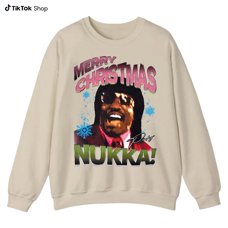 Christmas Sweater Pinky From Friday Merry Christmas, Christmas Santa hat Unisex Sweatshirt