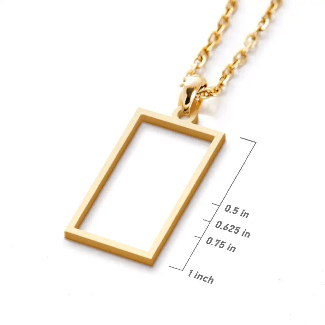 💗Unique Design Name Monogram Logo Necklace