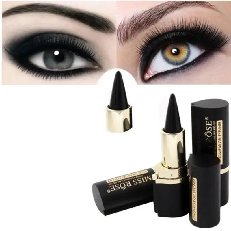 Black Gel Eyeliner with Twist-Up Design and Pointed Tip [YQT:ULO-261007-004:1b89ae1b52deae6b]