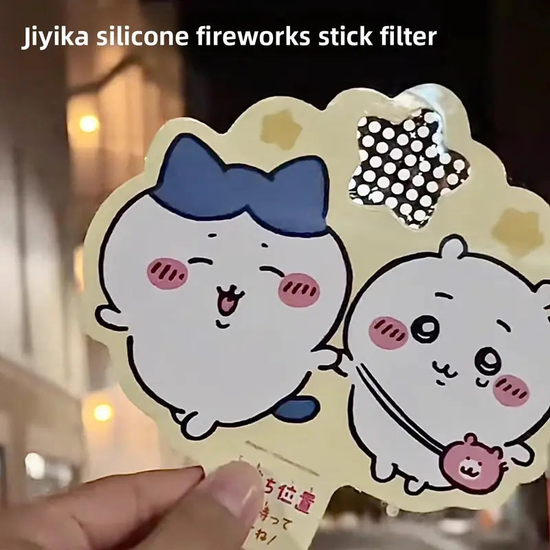 Cute Cartoon Handheld Light Filter Card with Star Viewing Window [YQT:ULO-261008-010:12d77bce9d47a4d9]