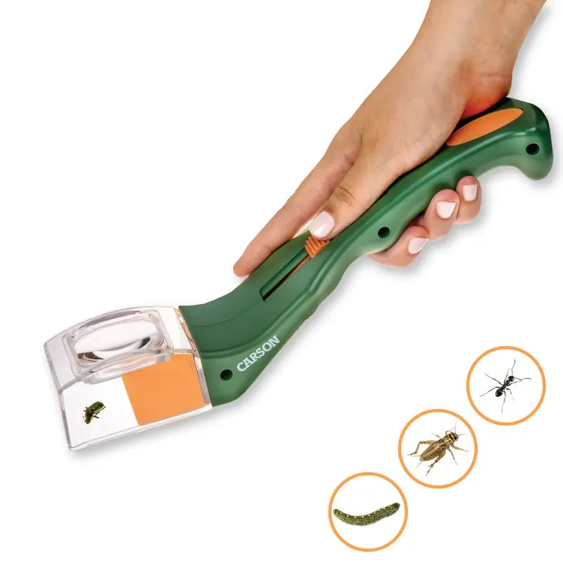Bug Catching Tool with 5x Magnifier and Quick-Release Sliding Panel [YQT:ULO-260926-004:a179011b12f0a80c]