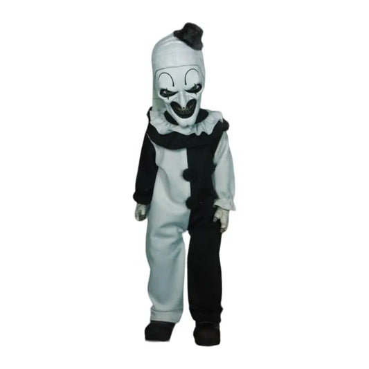 Terrifier Living Dead Dolls Presents Art the Clown Black and White Doll [YQT:ULO-261006-001:8259ac52054f61f6]