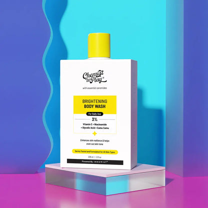 Chemist at Play Brightening Body Wash with Vitamin C and Glycolic Acid, 8 fl oz [YQT:ULO-260916-010:9d7446168bee5ab1]
