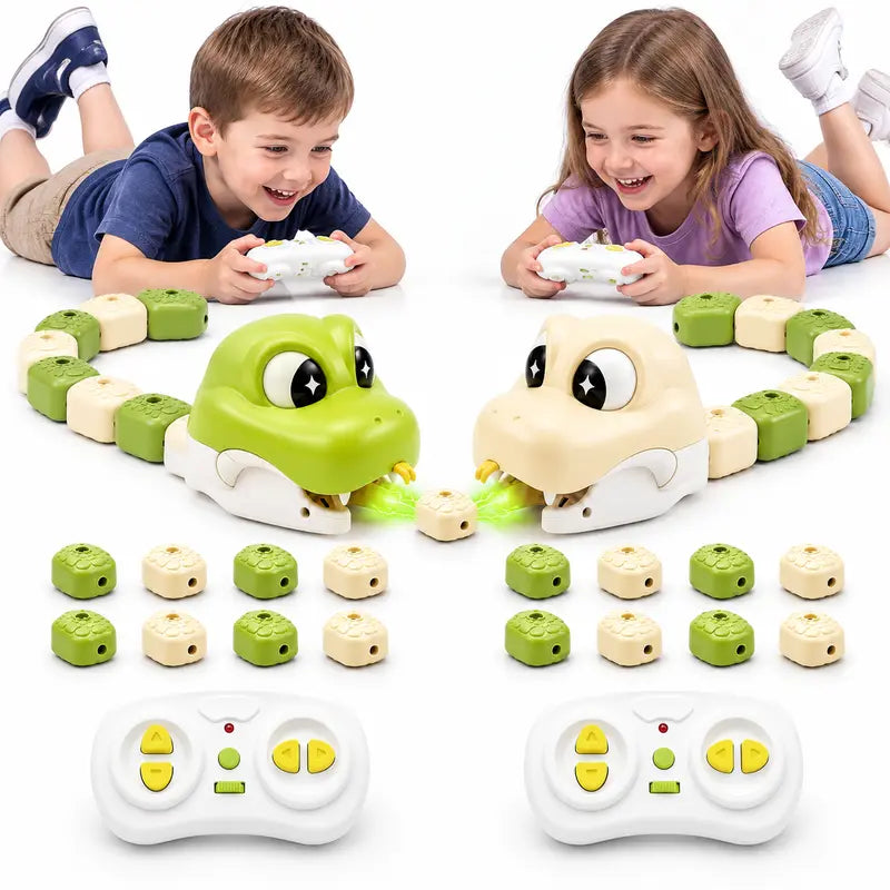 Remote Control Magnetic Snake Game Toy with Collectible Tail Blocks [YQT:ULO-261008-009:d1efc0068d57cb2c]