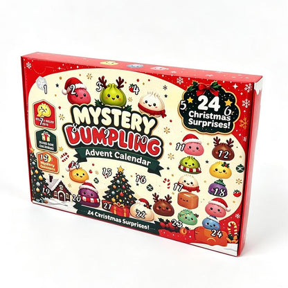 Christmas Mini Squishy Advent Calendar with 24 Dumpling Shaped Surprises [YQT:ULO-261008-008:267229e57701e64a]