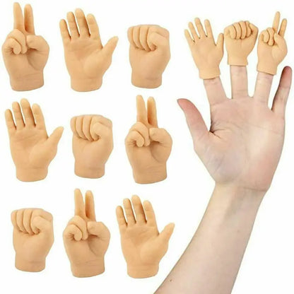Tiny Hands Rock Paper Scissors Finger Puppets Set of 12 [YQT:ULO-261013-006:659da574cf73af50]