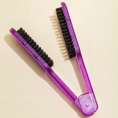 Double Sided Clamp Hair Styling Brush with Hinged Handle [YQT:ULO-261013-001:4db9263e93ba985b]