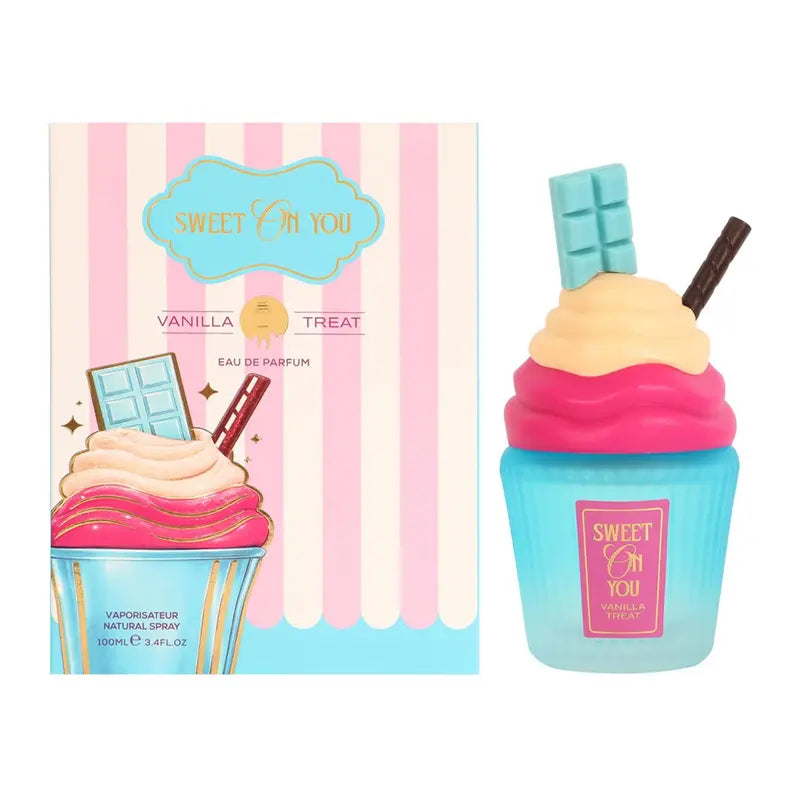 Sweet on You Vanilla Treat Eau de Parfum 100ml in Cupcake Bottle [YQT:ULO-260926-001:8bba0b67a66cd48f]