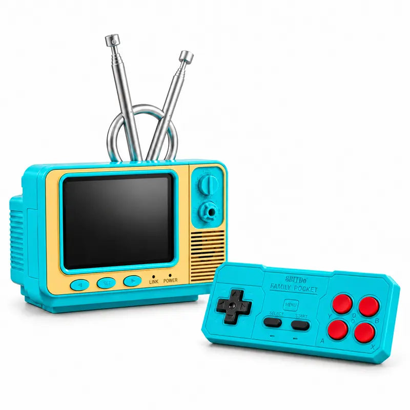 Retro TV Style Gaming Console with Controller and 308 Classic Games [YQT:ULO-261013-005:e5e4982779ffb743]