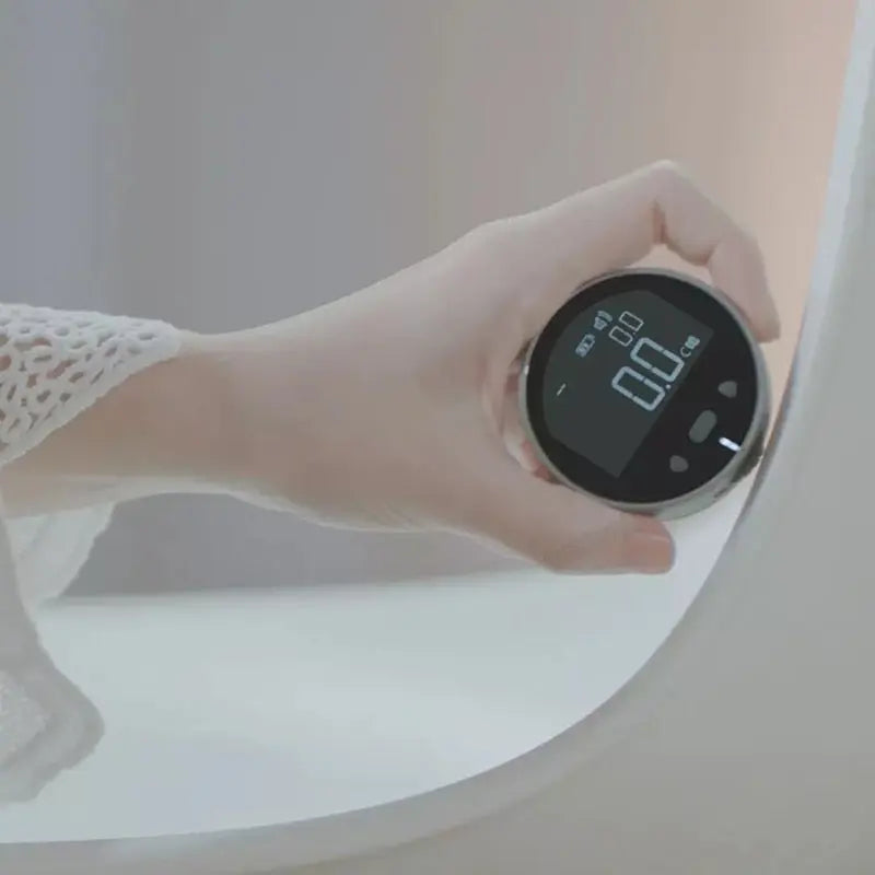 Digital Rolling Tape Measure with Round Display for Flat and Curved Surfaces [YQT:ULO-260924-008:21c26ef16f041a0b]