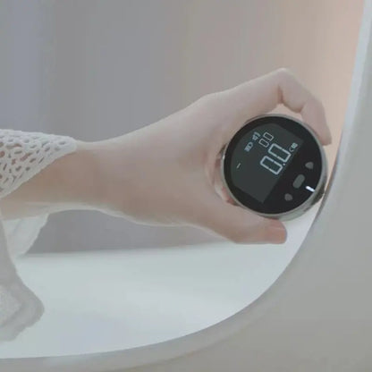 Digital Rolling Tape Measure with Round Display for Flat and Curved Surfaces [YQT:ULO-260924-008:21c26ef16f041a0b]