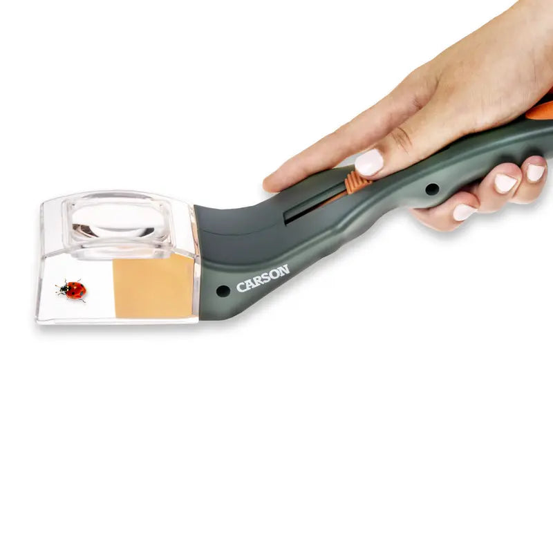 Bug Catching Tool with 5x Magnifier and Quick-Release Sliding Panel [YQT:ULO-260926-004:3249aeb46014155b]