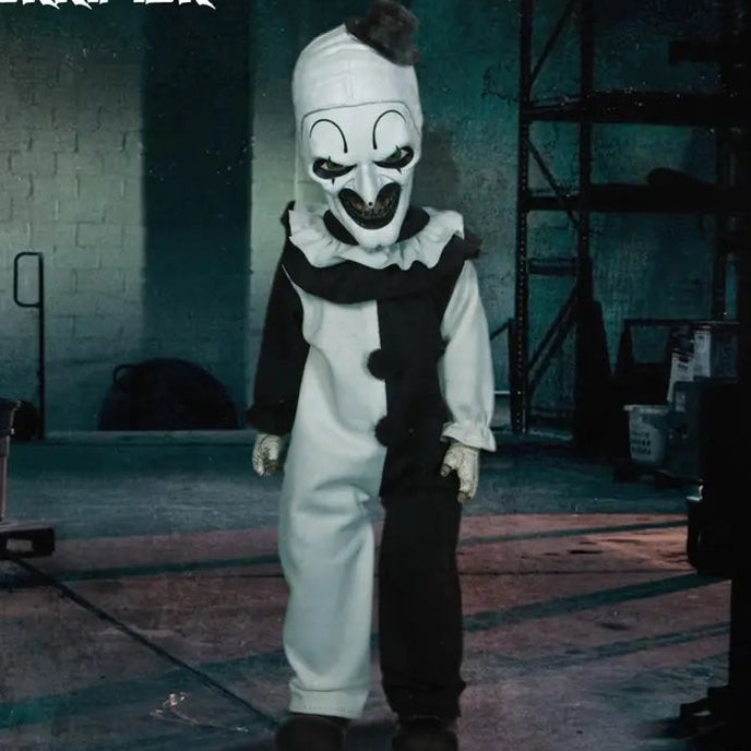 Terrifier Living Dead Dolls Presents Art the Clown Black and White Doll [YQT:ULO-261006-001:d2059c5c22498bca]