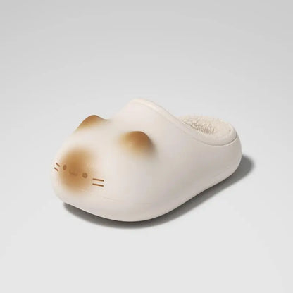Cute Cat and Rabbit Slippers with Sculpted Ears and Animal Faces [YQT:ULO-260912-002:3c2bc5e9fdd45494]