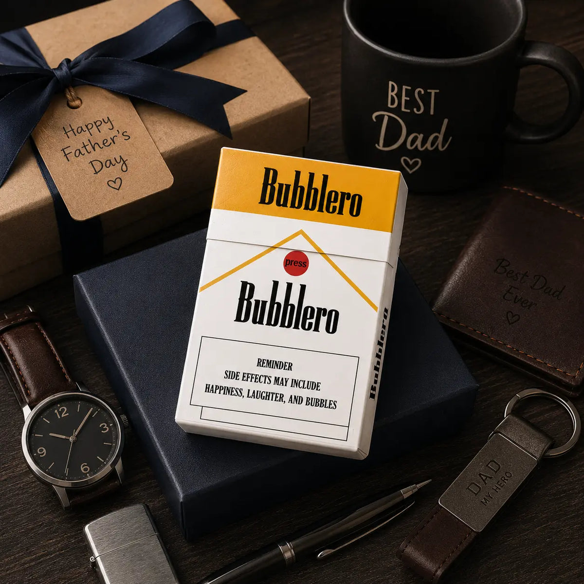 Cigarette Style Bubble Blower with Novelty Yellow and White Pack Design [YQT:ULO-260916-009:76a4fc2d3d0fbf17]