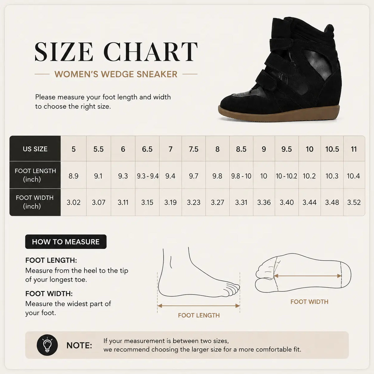 Women's High Top Wedge Sneakers with Hidden Heel and Triple Straps [YQT:ULO-260923-004:ac661469b4c314e2]