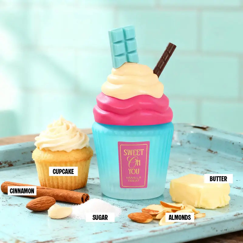 Sweet on You Vanilla Treat Eau de Parfum 100ml in Cupcake Bottle [YQT:ULO-260926-001:5efdd09419e0cb5b]