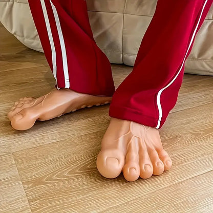 Novelty Bare Foot Slippers with Sculpted Toes for Costume Parties and Dress-Up [YQT:ULO-261012-007:d41ff8ab0f643811]