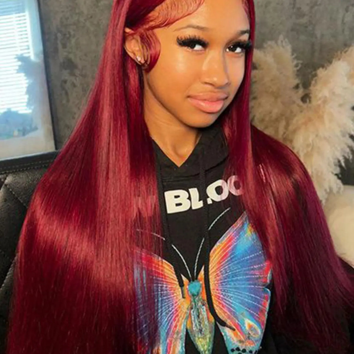 28 Inch Long Straight Synthetic Lace Front Wig in Multiple Colors [YQT:ULO-261008-004:4a6c090ea3e68d10]