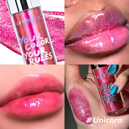Ourbella Glitter Lip Gloss with Shimmering Color and High Shine Finish [YQT:ULO-260912-003:2a3a75ce6595b05f]