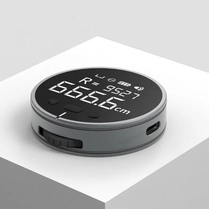 Digital Rolling Tape Measure with Round Display for Flat and Curved Surfaces [YQT:ULO-260924-008:38f9a39c57029bff]