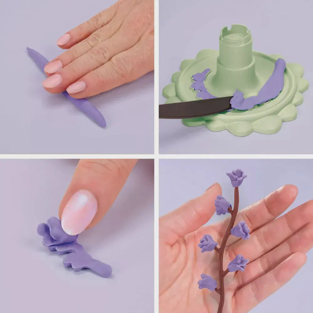 Clay Flower Maker Tool Set with Layered Petal Cutters and Press [YQT:ULO-260912-006:dfda5053a599881a]