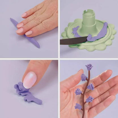 Clay Flower Maker Tool Set with Layered Petal Cutters and Press [YQT:ULO-260912-006:dfda5053a599881a]