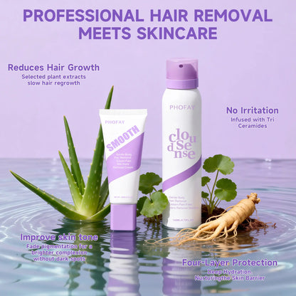 PHOFAY Body Hair Removal Mousse and Cream with Citrus Scent [YQT:ULO-260916-006:43b73e9a19ac5064]