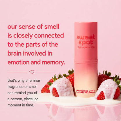 Sweet Spot Strawberries and Cream Solid Fragrance Stick by Sweetums [YQT:ULO-260923-003:88499c46e9b16fe4]