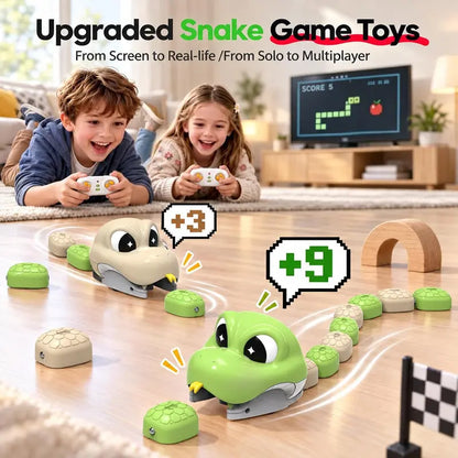 Remote Control Magnetic Snake Game Toy with Collectible Tail Blocks [YQT:ULO-261008-009:d70835938c0bdc3f]