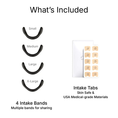 Magnetic Nasal Strip Starter Kit with Four Band Sizes and 15 Day Supply [YQT:ULO-260924-002:de556c30d6b3a48f]