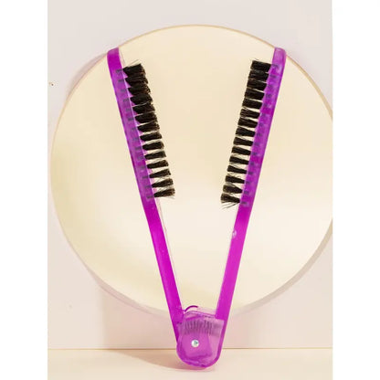 Double Sided Clamp Hair Styling Brush with Hinged Handle [YQT:ULO-261013-001:d776fc383f8de957]