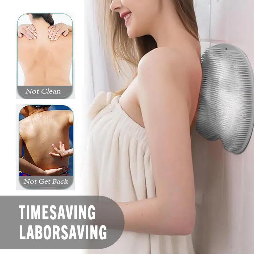 Silicone Shower Foot and Back Scrubber Mat with Suction Cups [YQT:ULO-260924-007:005aa25117e7da7b]