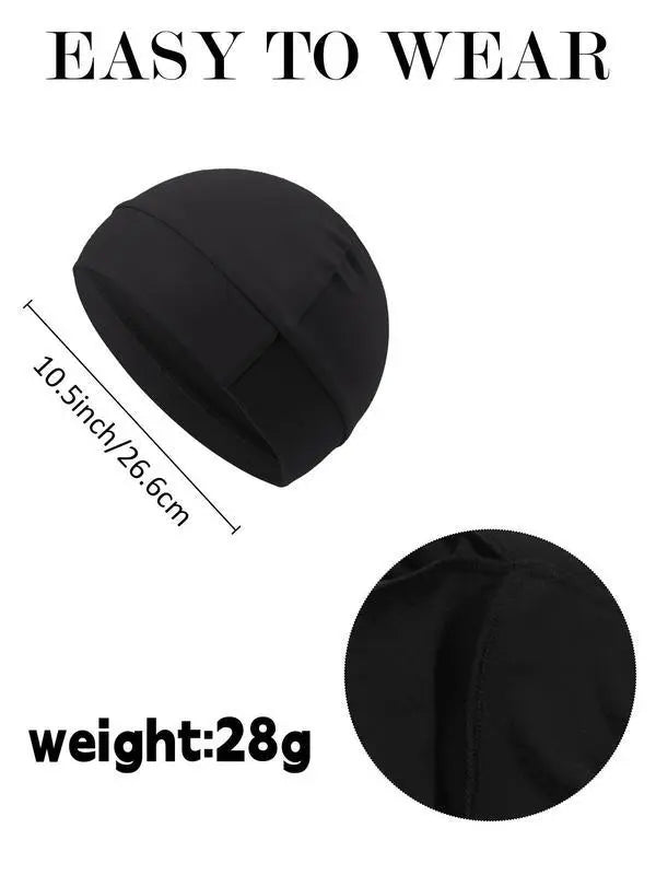 Unisex Stretch Skull Cap with Plain Color Design for Cycling and Everyday Wear [YQT:ULO-260916-011:18fb7c1289d594a1]