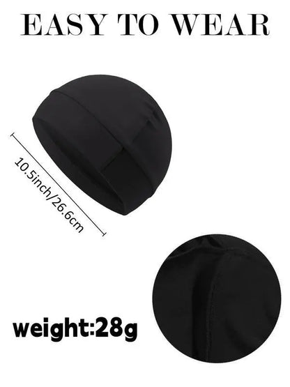 Unisex Stretch Skull Cap with Plain Color Design for Cycling and Everyday Wear [YQT:ULO-260916-011:18fb7c1289d594a1]