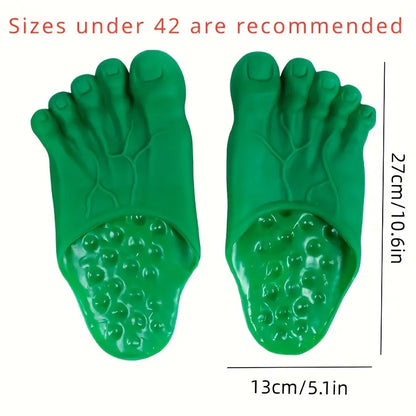 Novelty Bare Foot Slippers with Sculpted Toes for Costume Parties and Dress-Up [YQT:ULO-261012-007:dbb08f5934021015]