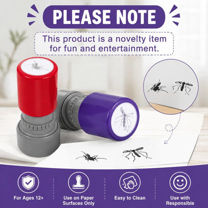 Mosquito Self-Inking Stamps with Novelty Insect Designs for Paper Crafts [YQT:ULO-261029-002:3e1dcefeaf546fcd]