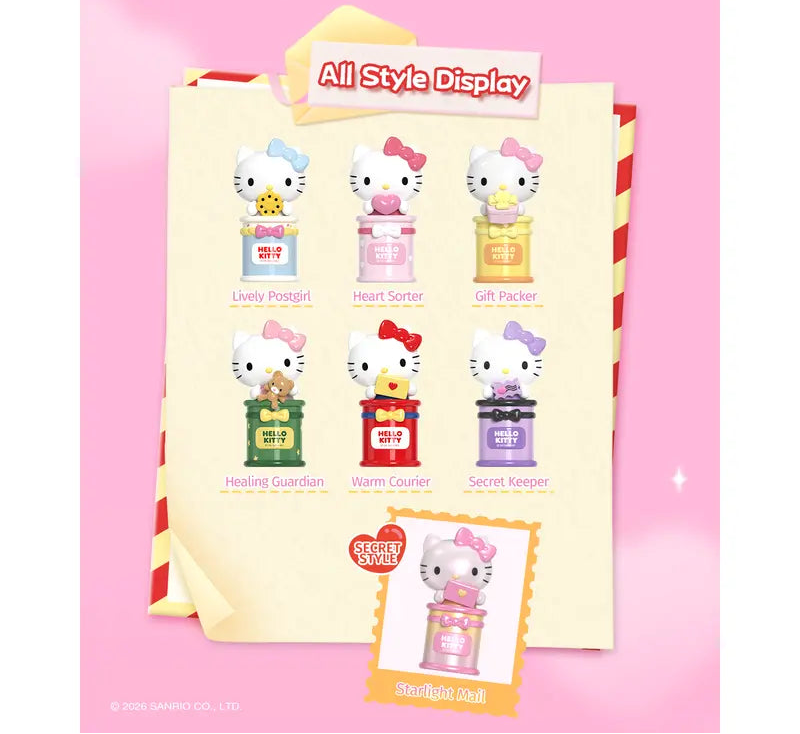 Hello Kitty MINILIKE Sweetheart Post Series Postbox Figure Blind Box [YQT:ULO-261005-002:9f7d442109282d64]