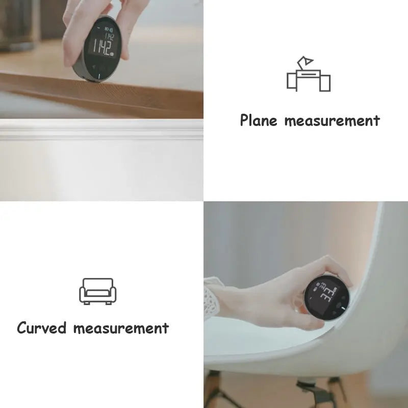 Digital Rolling Tape Measure with Round Display for Flat and Curved Surfaces [YQT:ULO-260924-008:38d2dac5cfc23433]