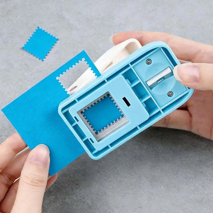 Rectangular Postage Stamp Shape Paper Punch for Scrapbooking and DIY Crafts [YQT:ULO-261013-004:667bcbf4c3e75ead]