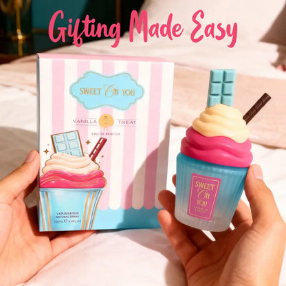 Sweet on You Vanilla Treat Eau de Parfum 100ml in Cupcake Bottle [YQT:ULO-260926-001:2f6cd8ff0de6402f]
