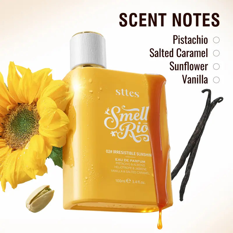 Sttes Smell Rio 02 Irresistible Sunshine Eau de Parfum with Vanilla and Salted Caramel, 100ml [YQT:ULO-261008-002:7c34dd16a3e8c6d0]