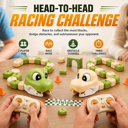 Remote Control Magnetic Snake Game Toy with Collectible Tail Blocks [YQT:ULO-261008-009:082eced4d13482aa]