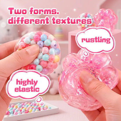 DIY Cat Paw and Ball Squishy Craft Kit with Colorful Decorations [YQT:ULO-260924-001:1dbbbf088ade30c0]
