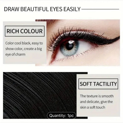 Black Gel Eyeliner with Twist-Up Design and Pointed Tip [YQT:ULO-261007-004:3d6c9c9ac13f7b2d]