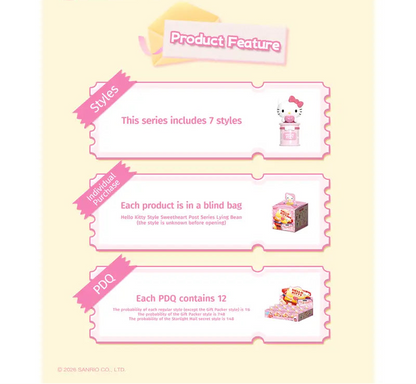 Hello Kitty MINILIKE Sweetheart Post Series Postbox Figure Blind Box [YQT:ULO-261005-002:ec7617f5828c766f]