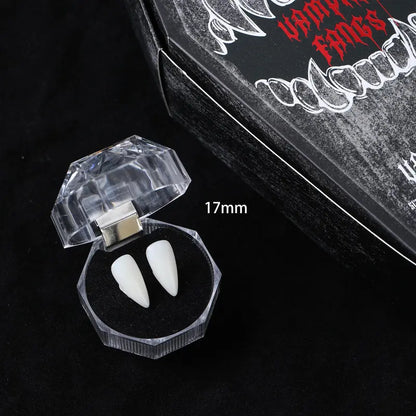Vampire Fangs Set with Four Sizes for Halloween Costumes and Gothic Looks [YQT:ULO-261012-004:7e20dbf85eb740f8]