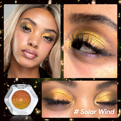Multichrome Ombre Shimmer Eyeshadow with Galaxy Swirl Design in Clear Compact [YQT:ULO-260915-002:280b2dd8048cf53b]