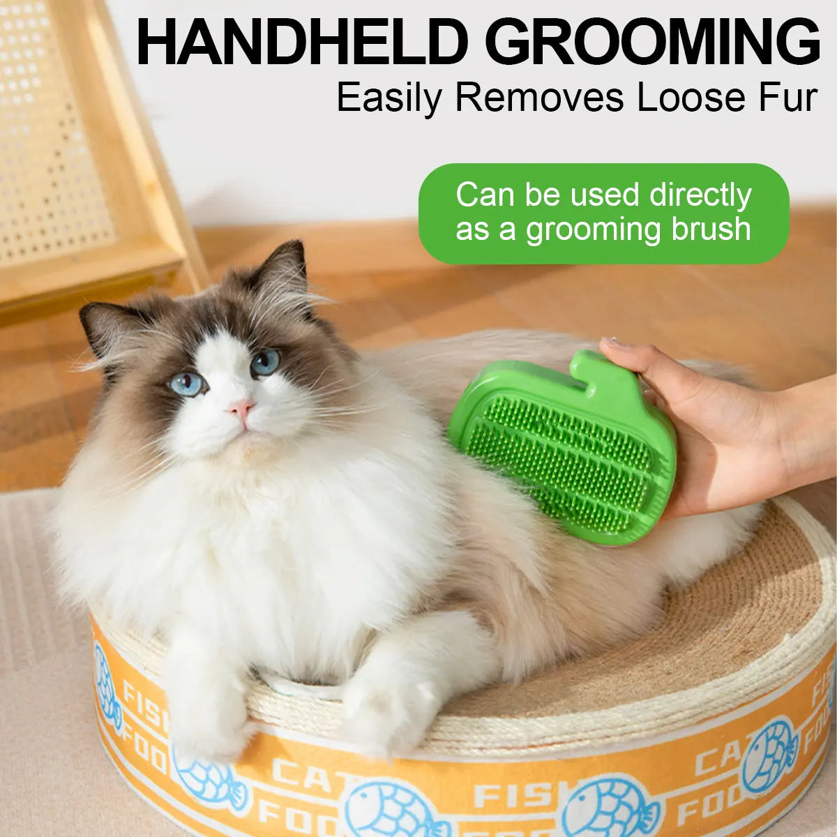 Cactus Cat Self-Grooming Brush with Catnip Ball and Feather Teaser [YQT:ULO-260921-003:b4e8cf83d9794172]