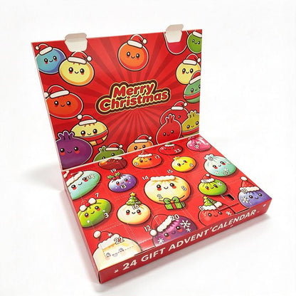 Christmas Mini Squishy Advent Calendar with 24 Dumpling Shaped Surprises [YQT:ULO-261008-008:d4caa82b31c29a62]